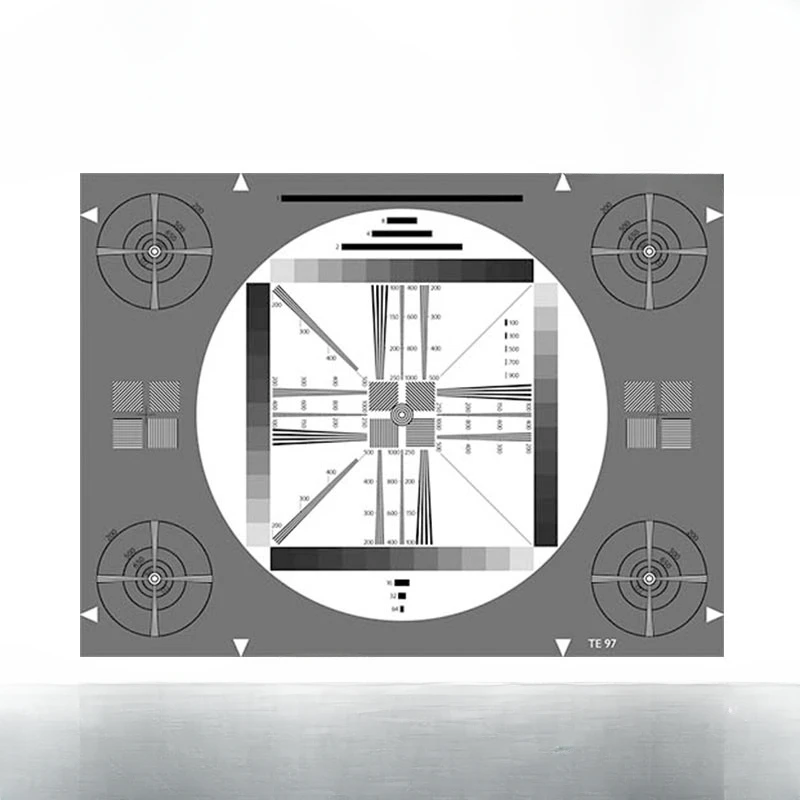 

Комплексная Тестовая карта TE097 HD, диаграмма тестирования HDTV, диаграмма калибровки с перевернутым/трансмиссионным разрешением