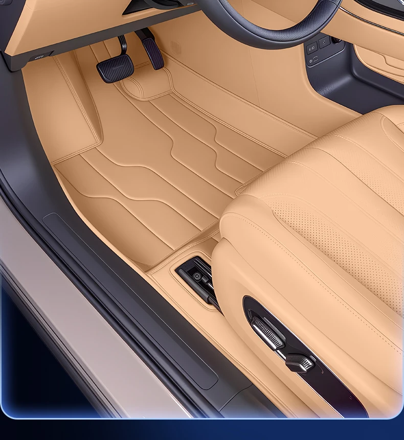 ل Aion i60 2026 الحصير الجلدية المحيطي الكامل مقاوم للماء الأوساخ مقاومة طبقة مزدوجة الكلمة حصيرة ترقية الملحقات #5