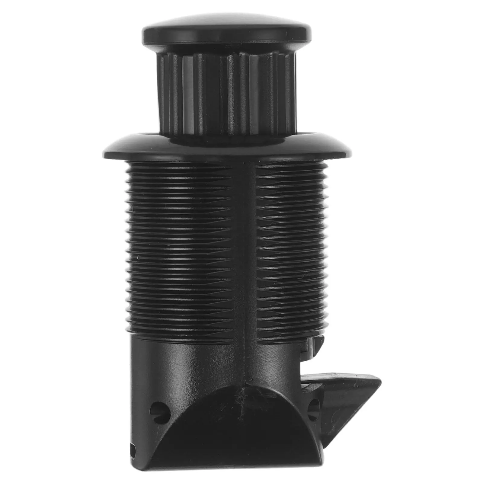Rv Push Button Cabinet Latch Black Cylindrical Lock Silent Smooth Finish for Yacht Camper Marine Door Hatch Locking System