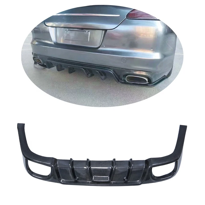 

Auto Parts Carbon Fiber Rear Lip Bumper Diffuser Rear Diffuser Exterior Bodykit for Panamera 970 970.1