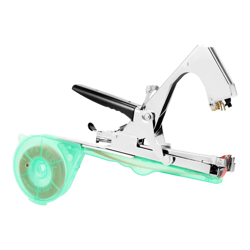 Hand Held Plant Tying Machine Manual Garden Tapener Tool for Binding Vegetable Flower Vine Support with Tape
