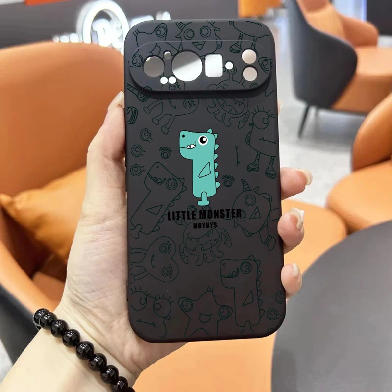 Candy TPU Casing For Google Pixel 3A 3XL 4XL 5XL 5A 6 Pro 6A 7A 7 Pro 8 Pro 8A 9 Pro XL 9A 5G Case Square Soft Silicage No.49