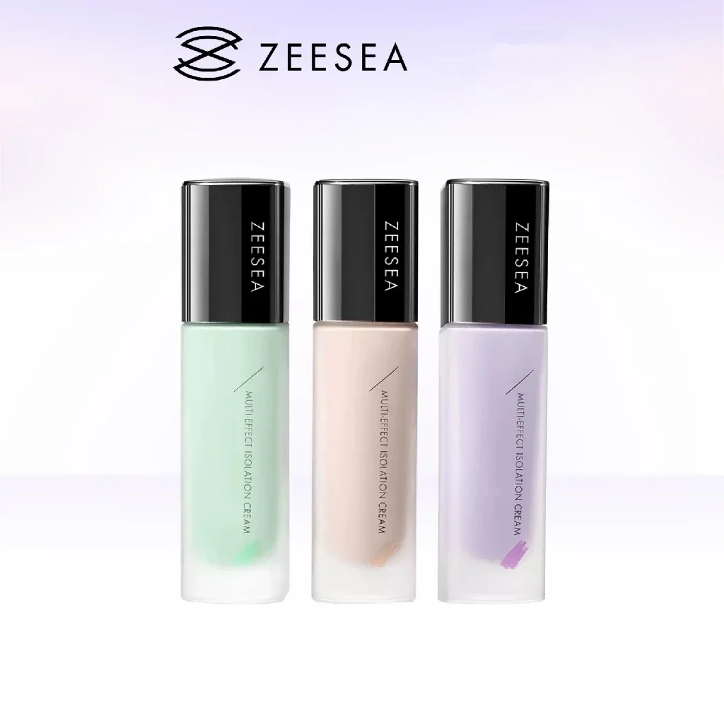 ZEESEA Color Corrector Primer Purple Green Moisturizing Bright Nude Makeup Cream Moisturizing And Translucent Makeup Primer 30G