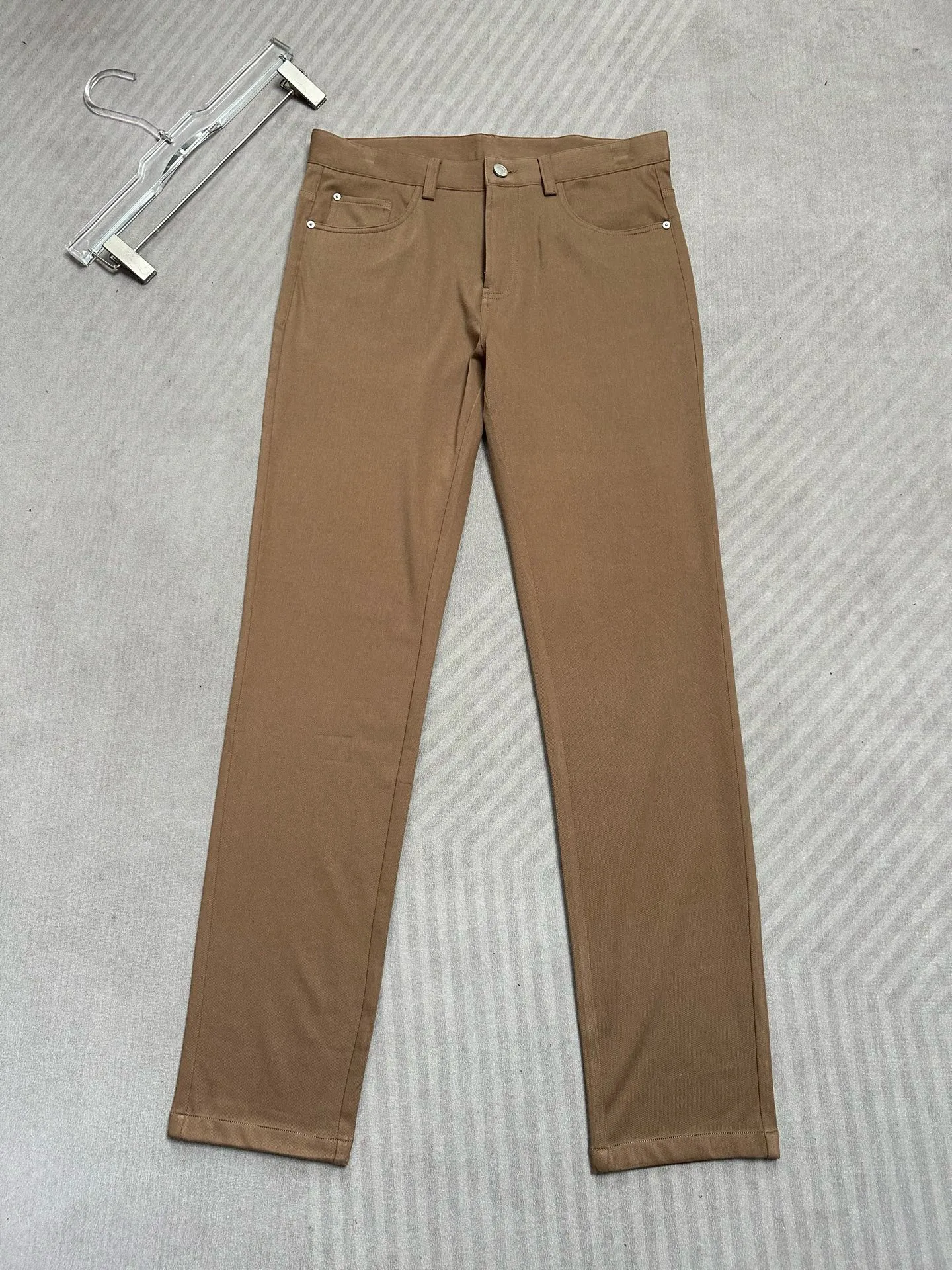 

LP old money style spring and summer business casual trousers denim washed denim pants