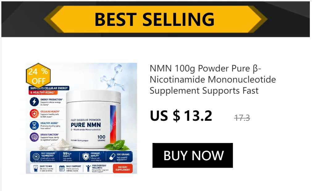NAD+ Men’s Complex 1000mg Boost Stamina & Blood Flow with L-Arginine CoQ10 & Resveratrol Fight Fatigue Vegan Formula 60 Capsules