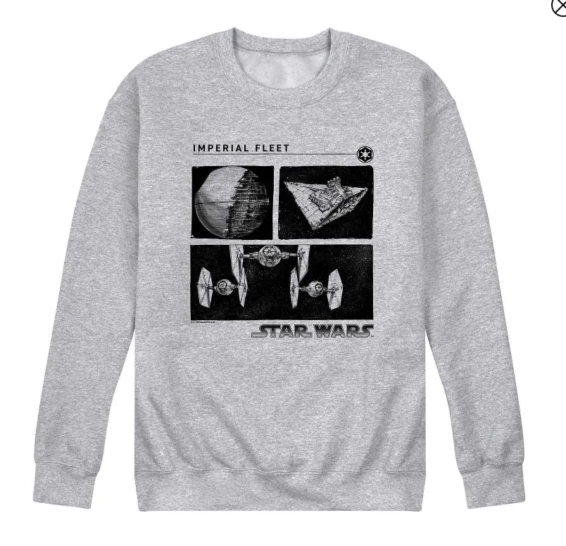 Star Wars heren- en dames sci-fi herfst- en winterdagelijkse hoodie met ronde hals bedrukte sci-fi fleece puur katoenen hoodie