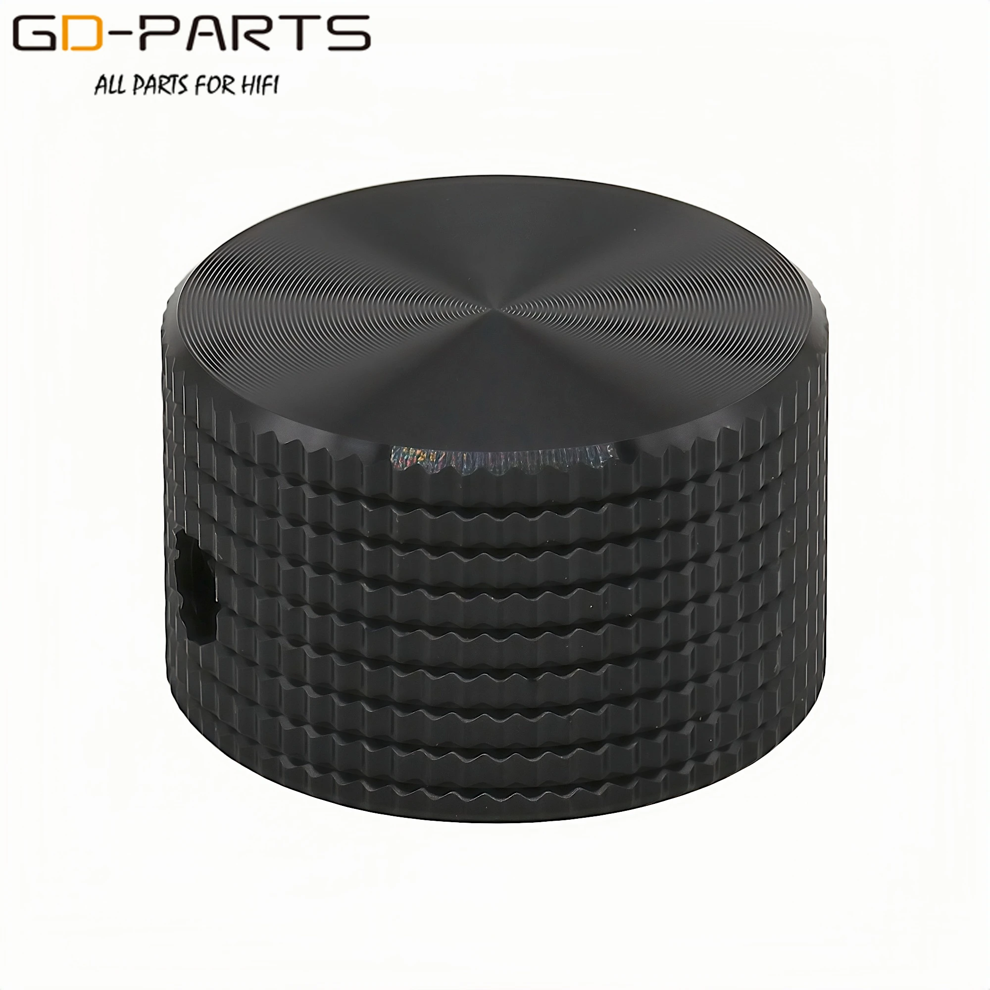 25*15,5mm Solide Voll Aluminium Volumen Potentiometer Knob Knopf Für HIFI Audio Gitarre AMP Wirkung Pedal Schrank 6mm Welle 1 PC
