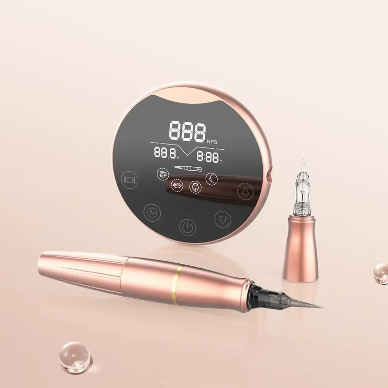 Biomaser P90 Dermografo Micropigmentacion Semi Permanent Makeup Machine and Tattoo Machine Kit for Eyebrow Eyeliner Lip