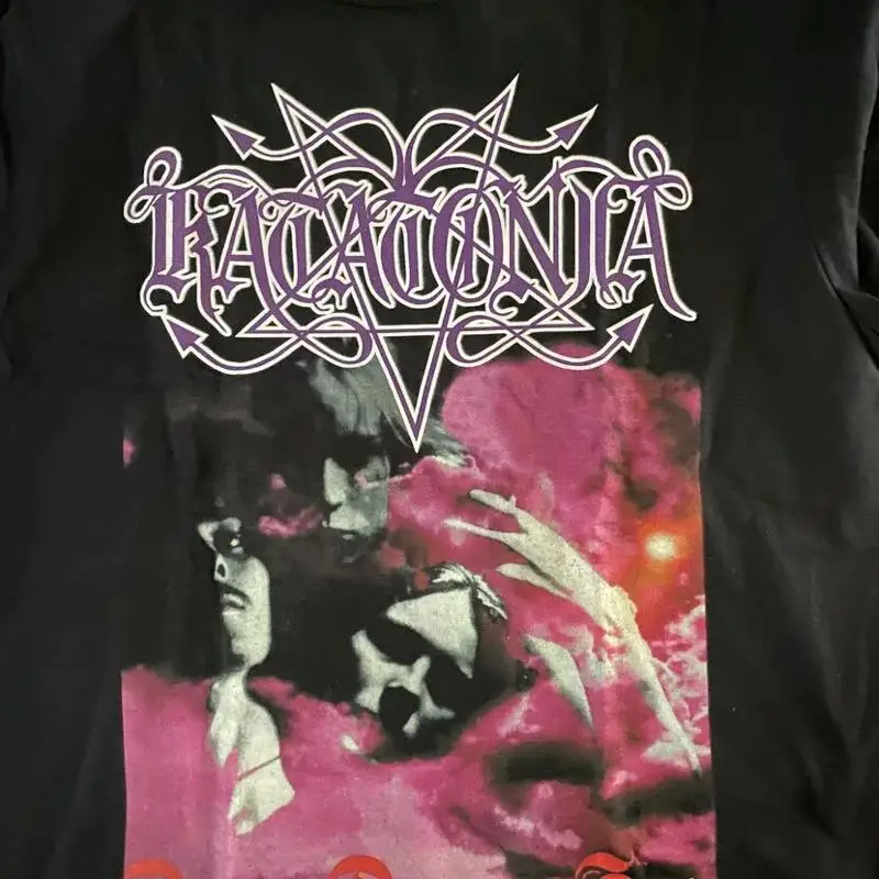 Katatonia Band Members Camiseta preta de algodão todos os tamanhos S 5XL YY216