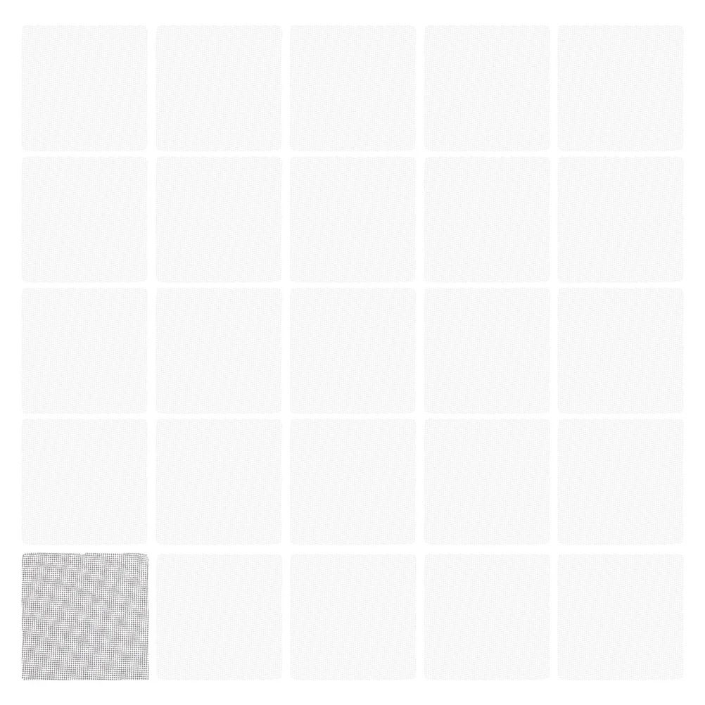 

125pcs Flowerpot Mesh Pads Fiberglass Drainage Netting For Plant Pot Hole Anti-Leak Soil Filter Bonsai Garden Base Pad