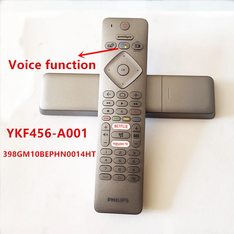 

Suitable for Philips Bluetooth voice remote control YKF456-A001 55PUS7304 75PUS7354 70PUS7304 65PUS7354 65PUS7304 398GM10BEPHN00