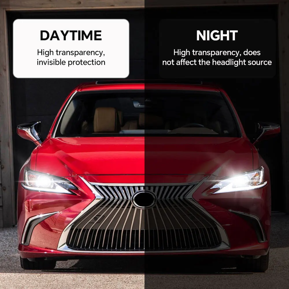 PFCC for Volvo S90 Inscription 2017-2024 Precut Headlight Rearview Film Car Bra Clear PPF TPU 8.5mil Paint Protection Film - view 3