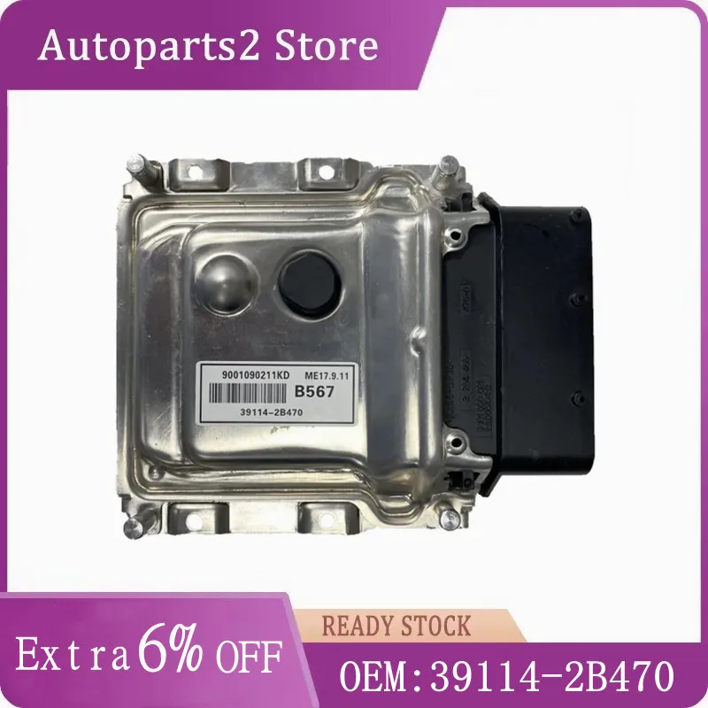 

Brand New Car Engine Computer ECU Electronic Control Unit 39114-2B470 ME17.9.11.1 3911103520 for Hyundai