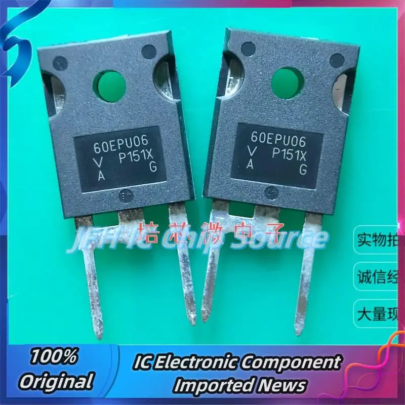 5PCS-10PCS  60EPU06 60EPU06PBF TO-247 600V 60A  Best Quality Stock