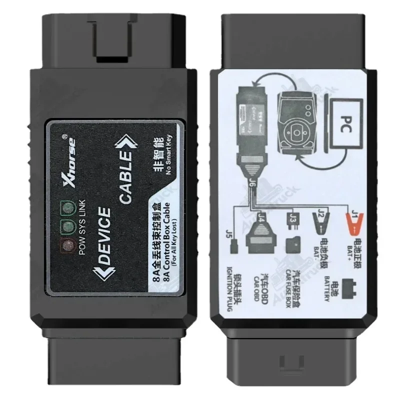 All Key Lost Xhorse 8A Non-smart Key Adapter +MINI OBD Tool / Key Tool Plus No Disassembly Work with VVDI2 VVDI Max