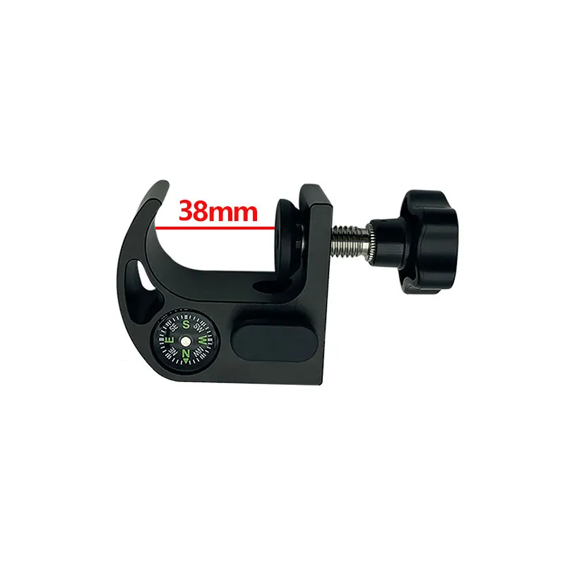 

Universal GNSS GPS Pole Clamp With Compass Replace Size 26mm - 38mm Pole Holder Mount