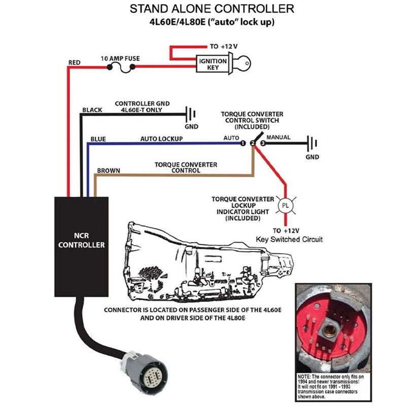 4L60E Stand Alone Controller Shift Conversion For 4L60E Transmission Case Parts Component