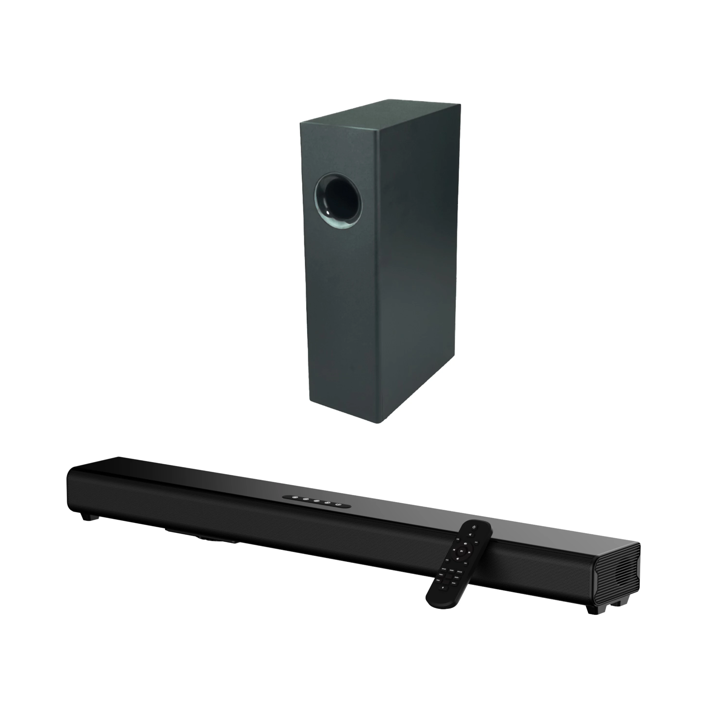 Home Theater Wireless Bluetooth Speaker Sound bar with AUX HD ARC OPT COAX USB Deep Bass Portable Soundbar Subwoofer