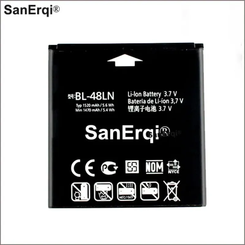 1520mAh BL-48LN BATTERY for LG Optimus 3D MAX P720 P725 Elite LS696 myTouch Q C800 SU870 Battery