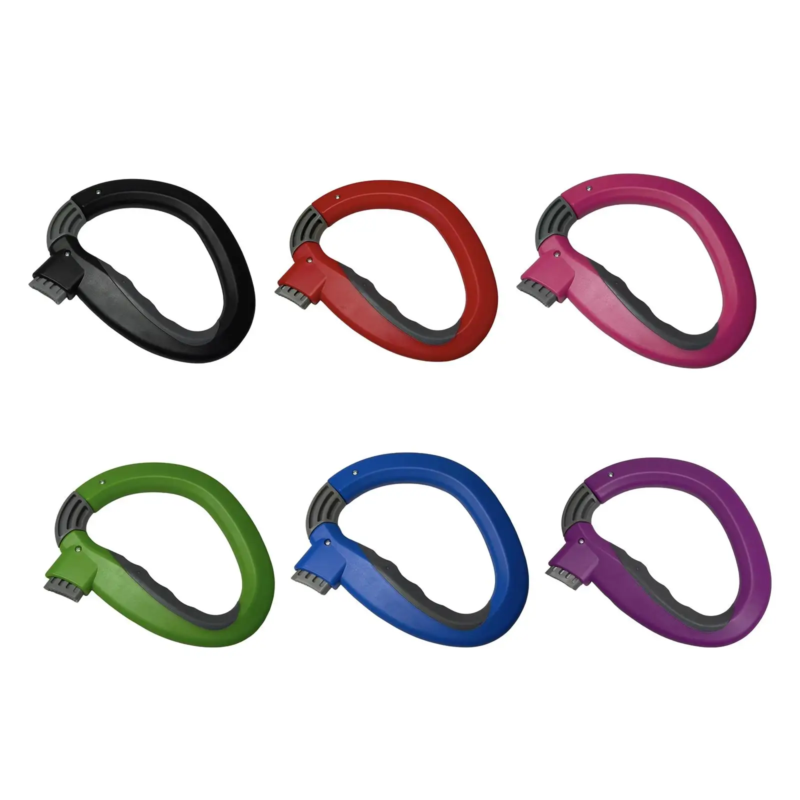 

Многоразовая ручка-держатель для сумок: удобный захват, прочная конструкция для покупок и транспортировки продуктов на тележке