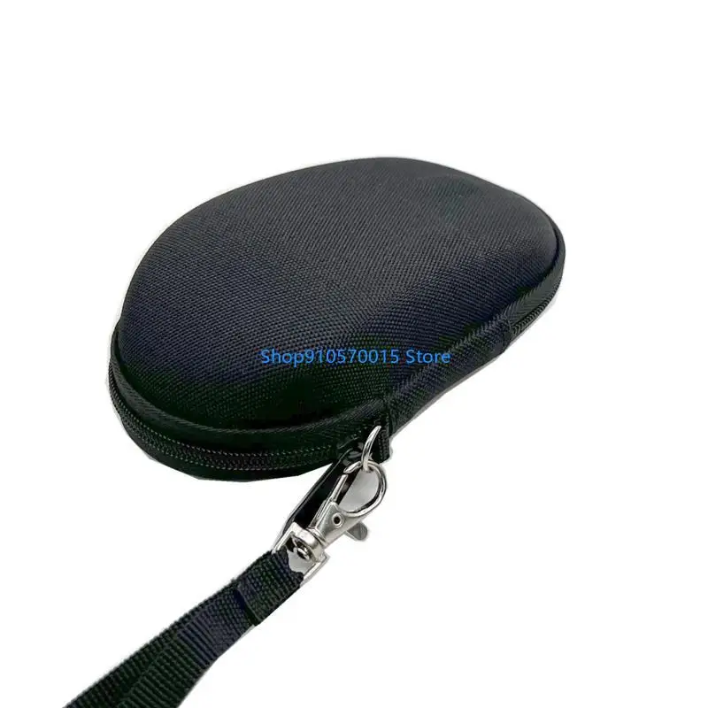 B95C Portable Hard for Case for Signature M650L Wireless Mouse Carrying Storage Bag Gray Lining for Travel Home Office