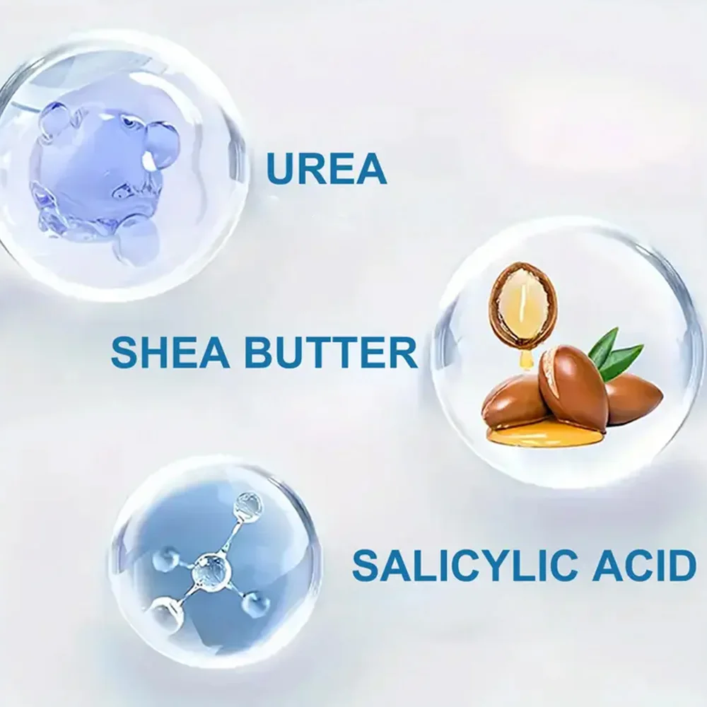 영컴 250g 요소크림 살리실산 함유 - 건조한 피부를 위한 하루 종일 수분 공급 핸드 풋 크림 8.81온스