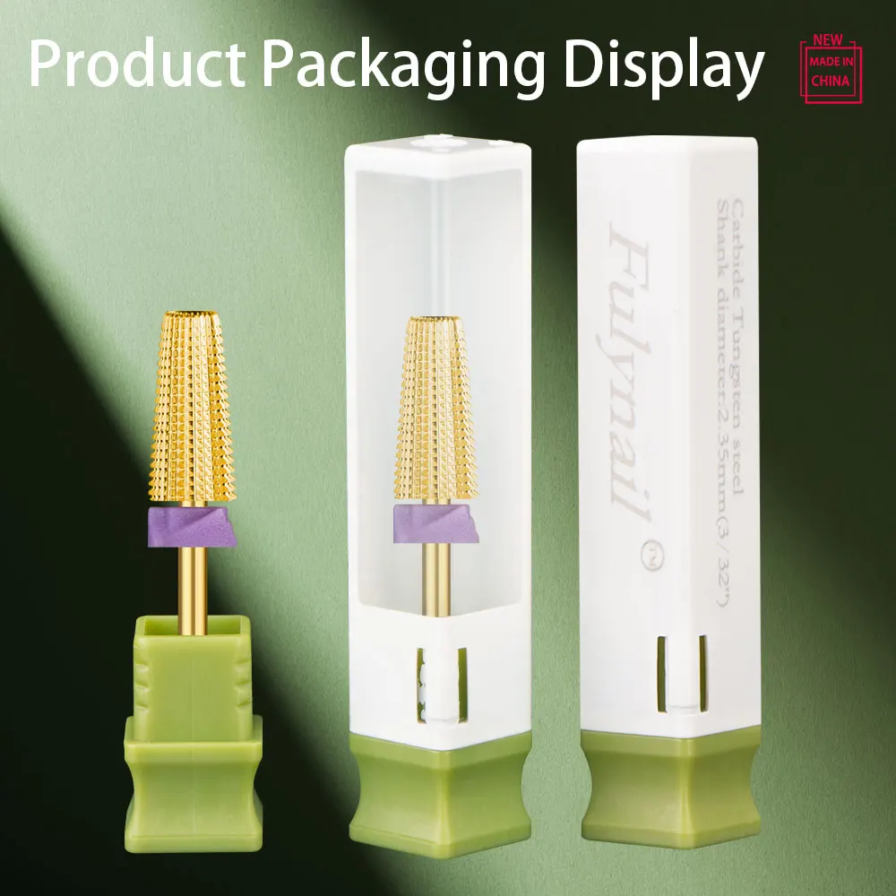 1 Stuks 5 In 1 Hardmetalen Nail Boren Frees Voor Efficiënte Nagel Gel Verwijderen Gel Manicuring Elektrische nagel Boor