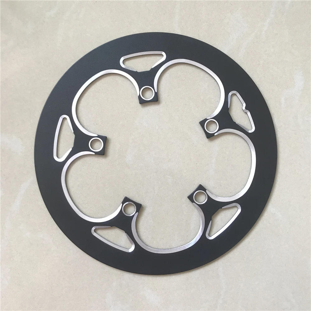 Folding Bike Chain Cover 110 BCD Aluminum Alloy 34T 36T 38T 39T 42T 44T 46T 48T 50T 52T 53T Protect Support Chainring Guard