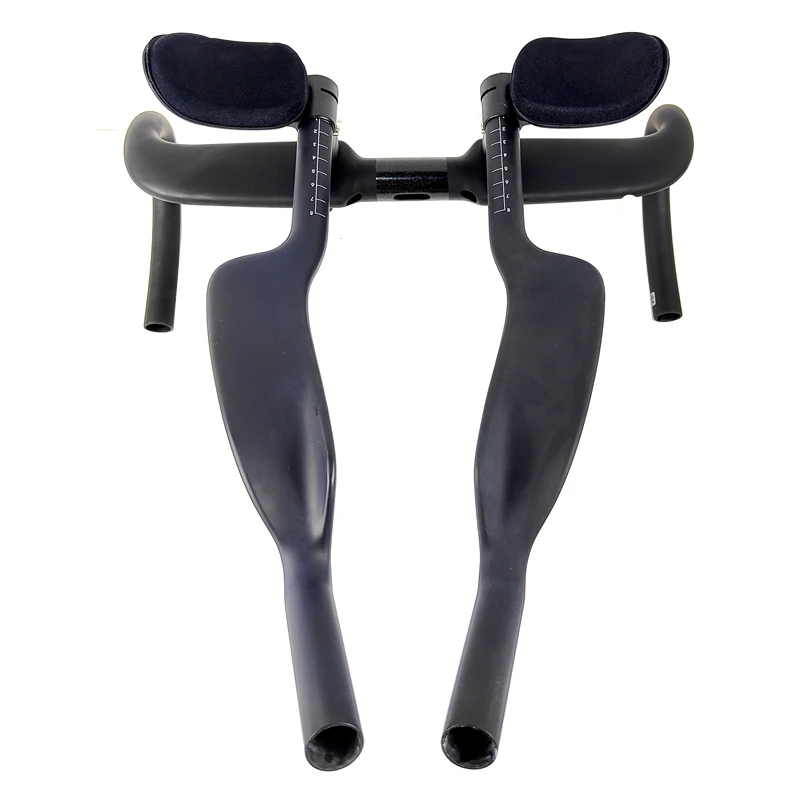 

Карбоновый руль BIKEDOC HB26 для шоссейных велосипедов, триатлона и гонок TT, 400/420/440 мм