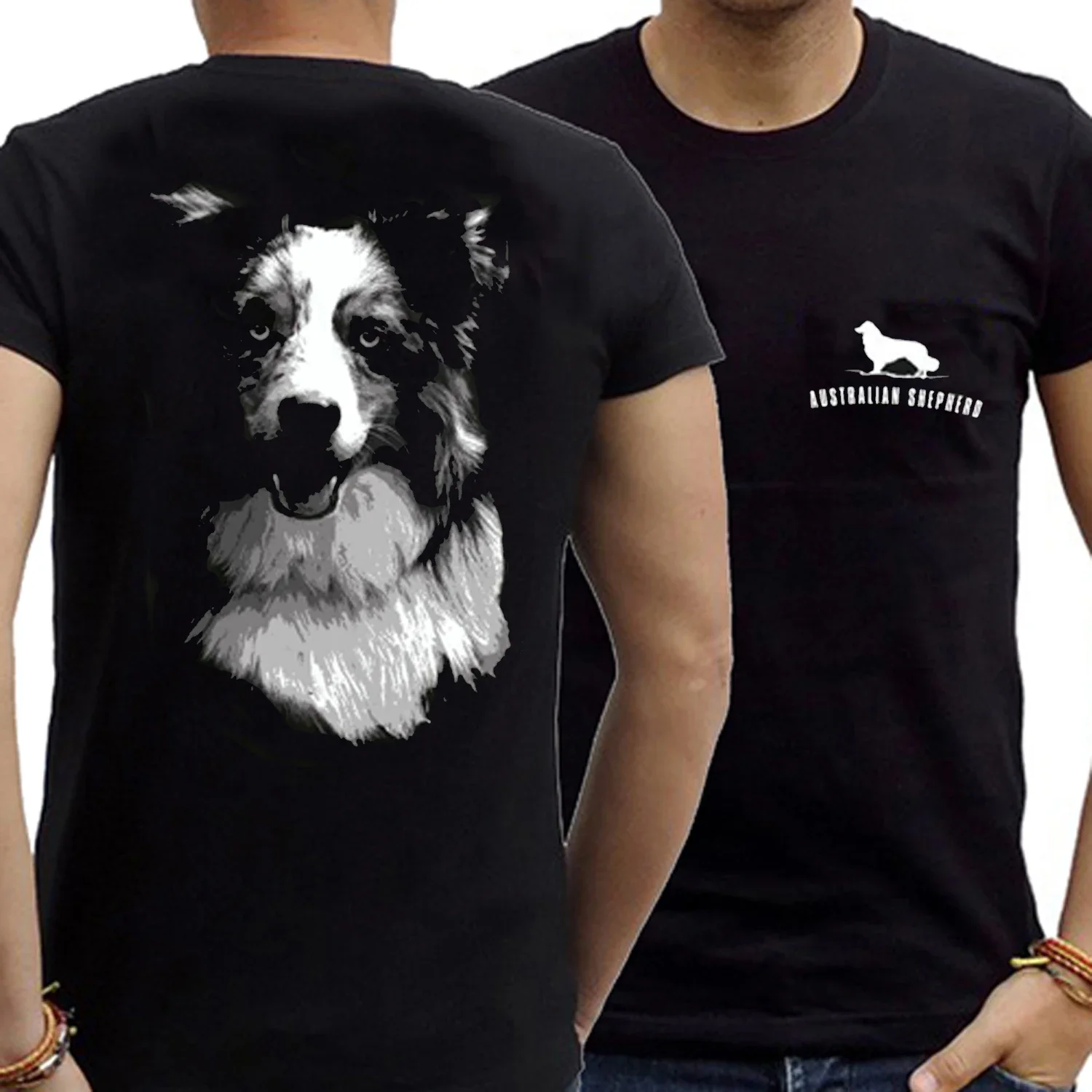 Australian Shepherd Boss Dog Dogs Breed Puppy Hats Dog T Shirt New 100% Cotton Short Sleeve O-Neck T-shirt Casual Mens Top