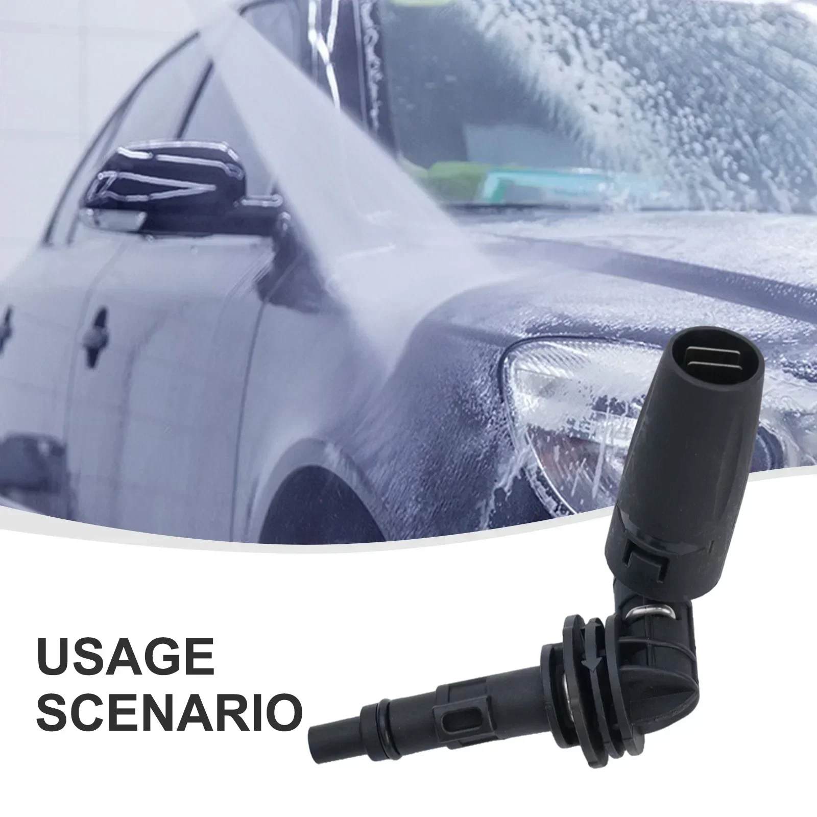 New Washer Nozzle Adjustable Angle Sprayer Angle Sprayer° Rotating High Pressure For / For Karcher K2-K7