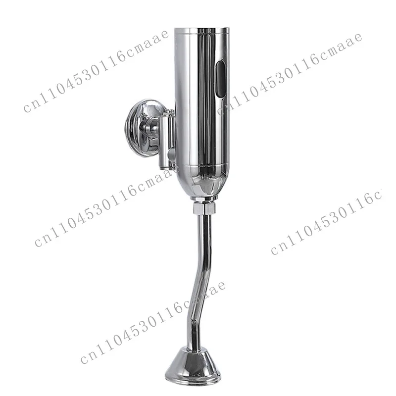 Wall-mounted automatic induction urinal flush valve, with modern water-saving design, suitable for bathroom use