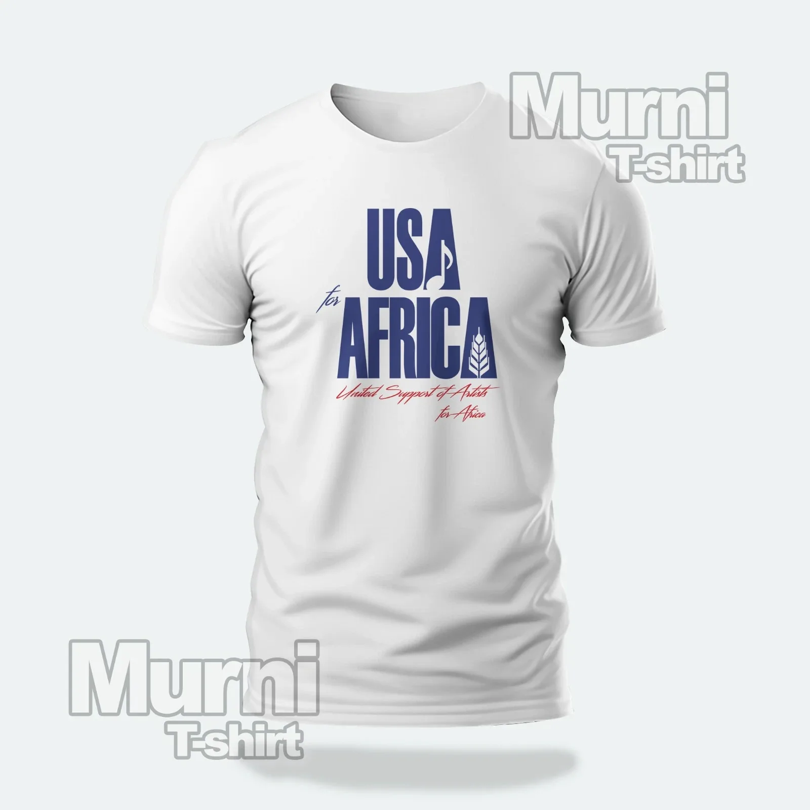 

Summer Motorcycle USA for Africa Logo All Size S-4xl 2025 New Environmental Peace of Mind Personality Fashion Dream
