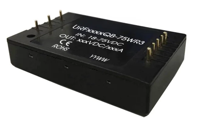 

URF4824QB-75WR3DC-DC Power Module 18-75V To 24V3.13A 75W