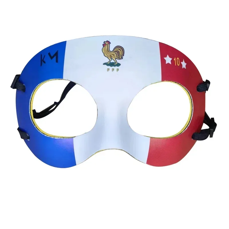 2024 New Football Basketball Protective Sports Anti-collision Nose Face Protection Imitating Mbappe with The Same Rooster Mask