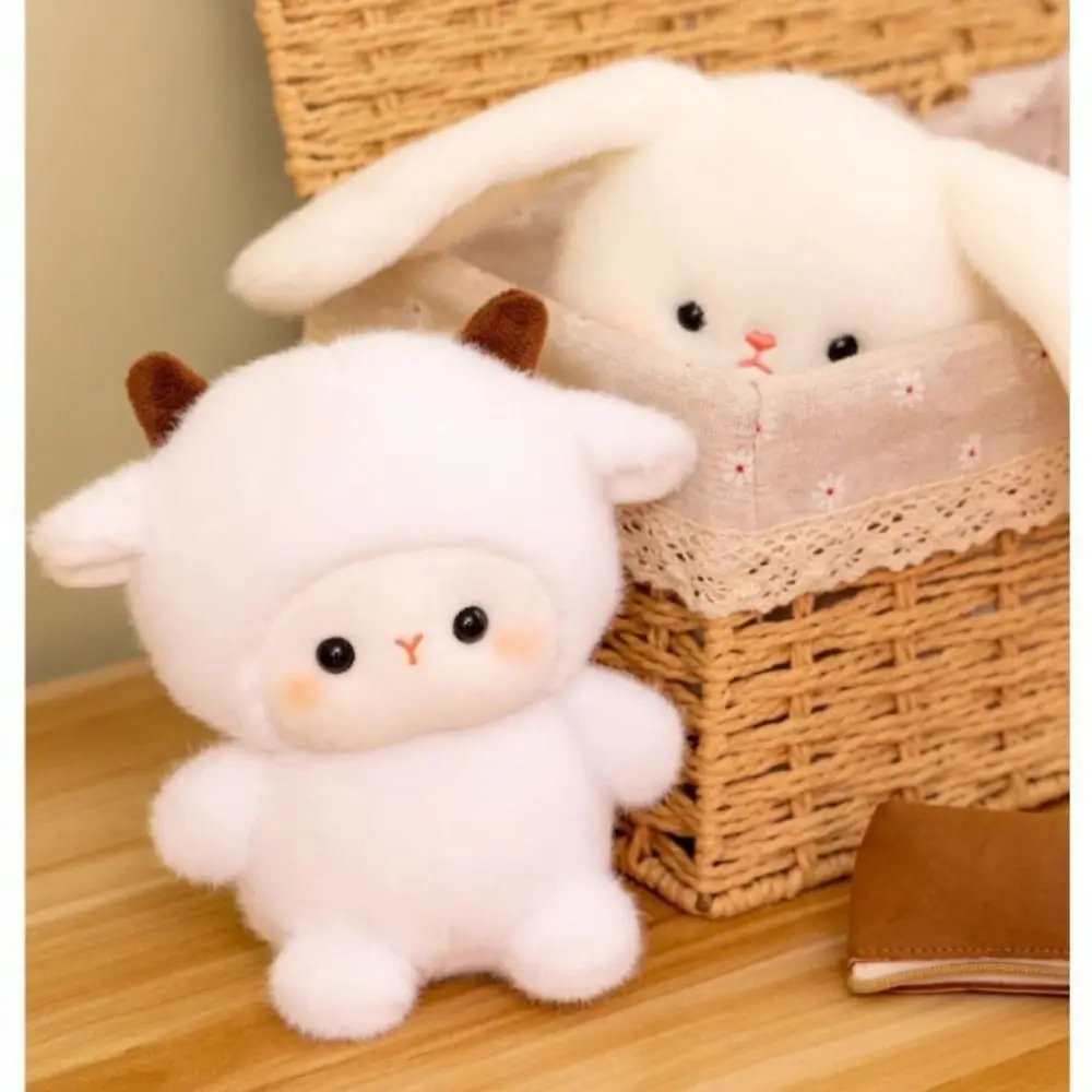 Cute 16cm Plush Companion Doll Plush Elephant Stuffed Animal Pillow Capybara Super Soft Animal Plush Toy Desk