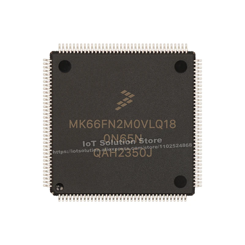 

MK66FN2M0VLQ18R Kinetis K66-180 MHz, Dual High-Speed and Full-speed USBs, 2MB Flash MCU Based on Arm Cortex-M4 Core
