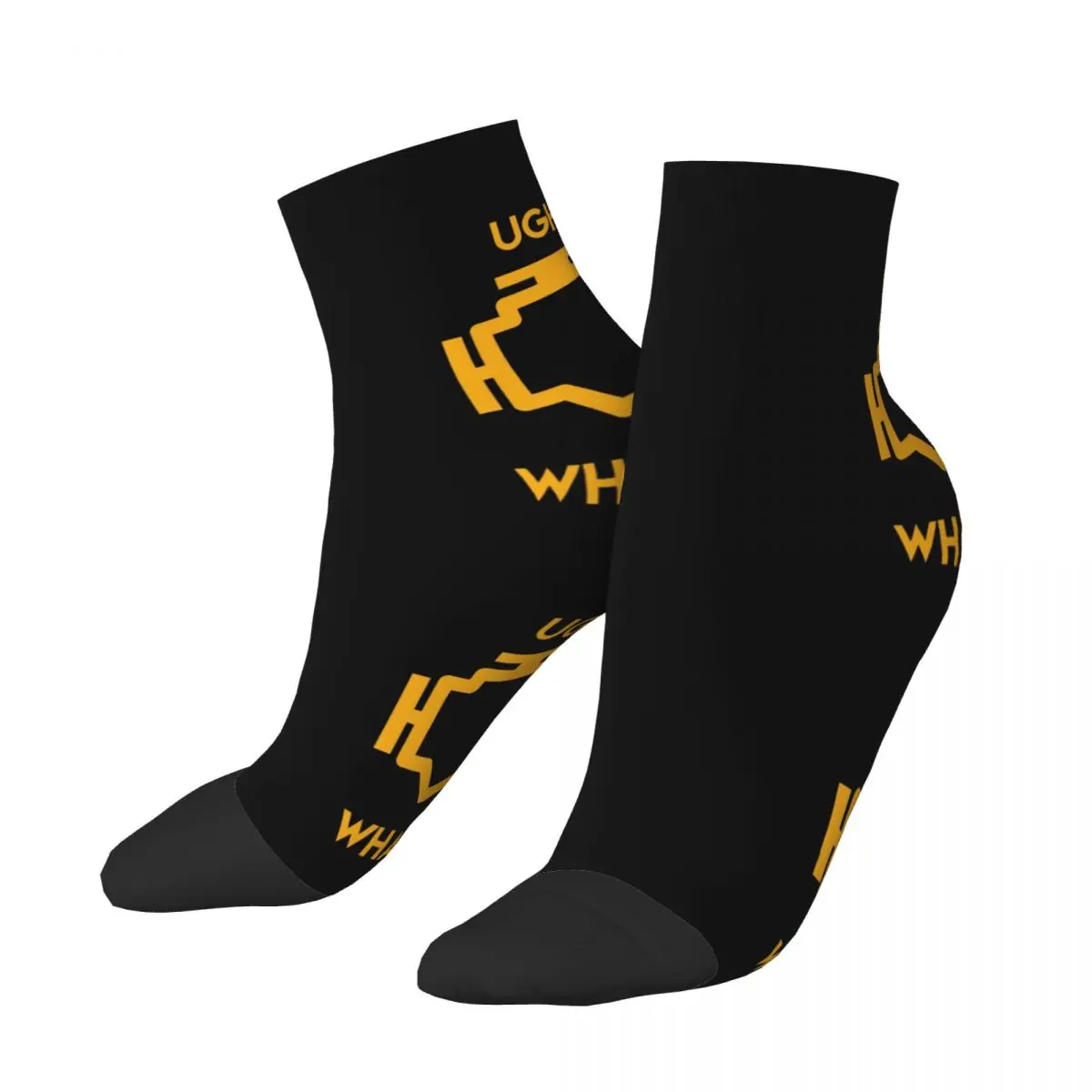 Fun Printed Check Engine Light What Now Socks for Men Women Stretch Summer Autumn Winter Mechanic Car Driver Crew Socks