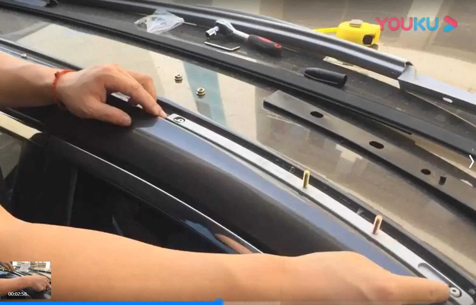 For Nissan Qashqai J11 2014 2015 2016 Silver! Roof Rack Side Rails Bars Luggage Carrier