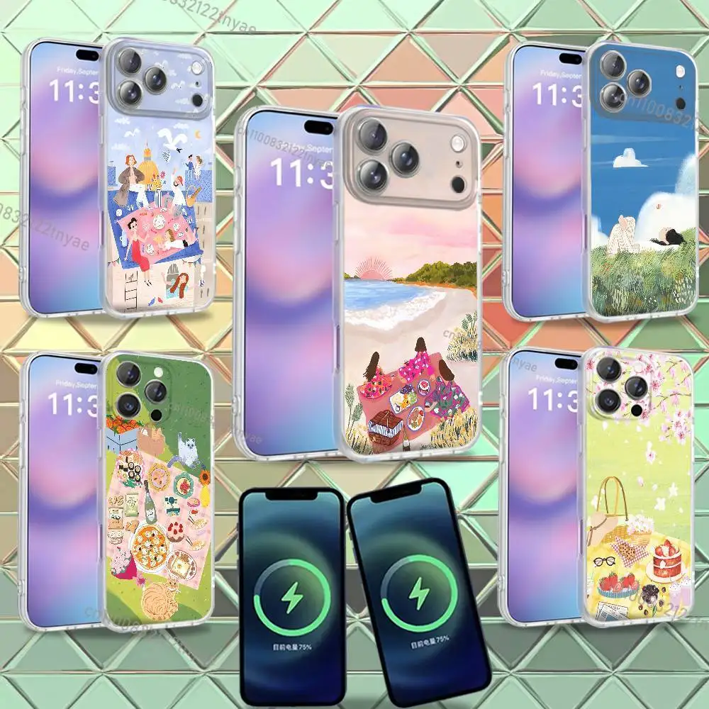 

Чехол для телефона с магнитной фиксацией Magsafe, матовый, для iPhone 17, 12, 11, 14, 13, 15, 16, Plus, Air, Pro, Max, E, Mini, для вечеринок и прогулок