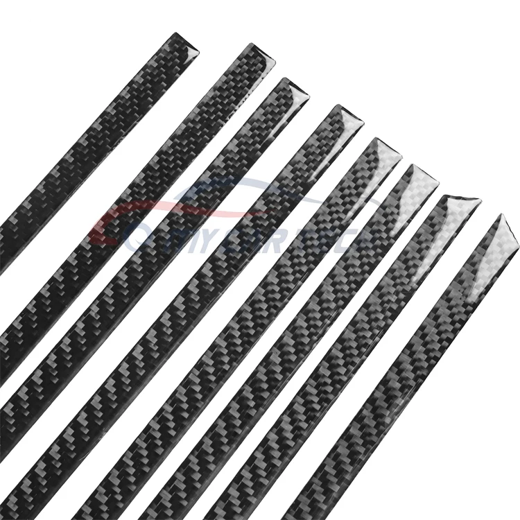 

For 2019-2021 Mercedes Benz W464 G500 G63 Carbon Fiber Car Door Trim Stickers Decorative Strip
