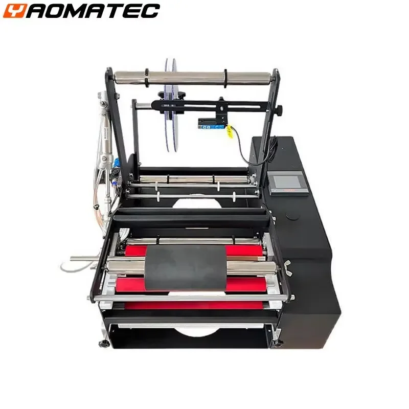 Yaomatec High Precision Automatic Multi-function Round Bottle Labeling Machine for Plastic Glass Bottle
