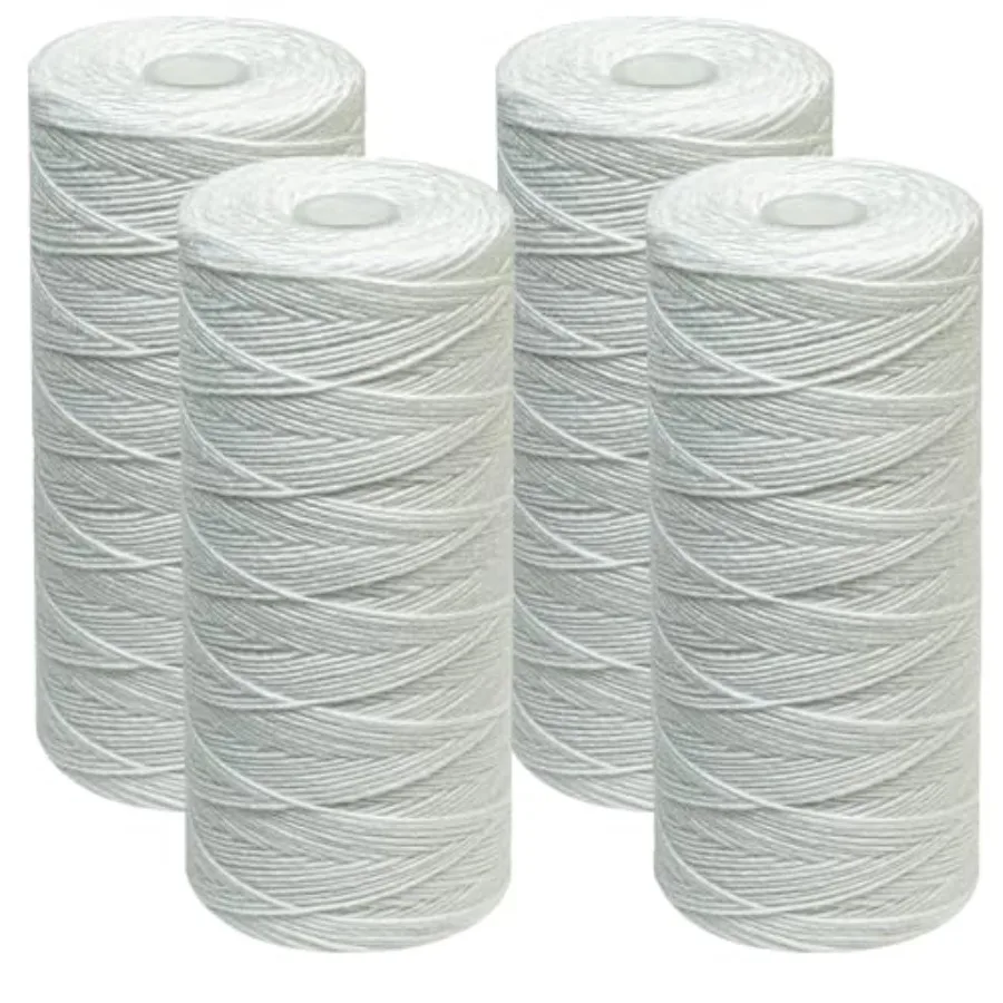 

Polypropylene String Wound Water Filter Cartridges Compatible with Culligan Sediment Filter Heavy Duty Well Water Filter Models