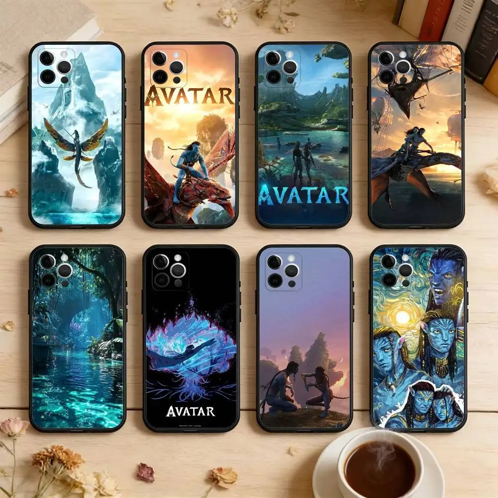 

A-Avatar Fire and Ash Hot Movie Phone Case For iPhone 17,16,15,14,13,12,11 Plus,Pro Max,XS,Soft Silicone Black Cover