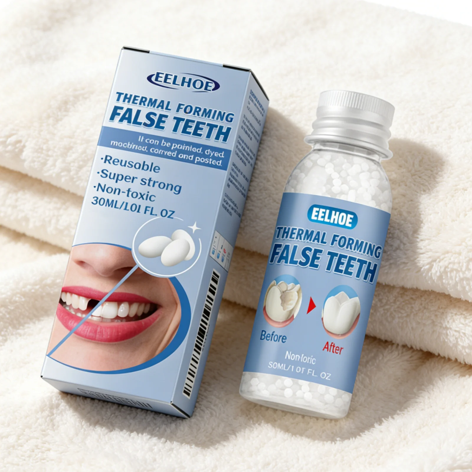 EELHOE Thermal Forming False T - đánh giá và giá Teeth Whitening Mask