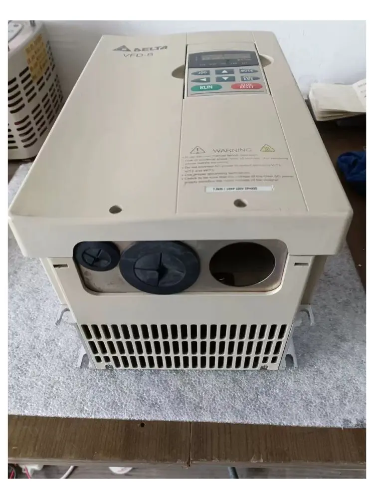 second-hand     inverter   VFD075B23A, function well   Tested well and shipped quickly