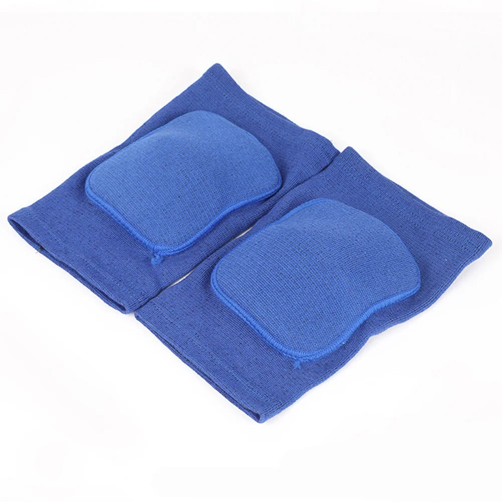 

2 шт. утолщенные губчатые наколенники для баскетбола, бега, волейбола, тенниса, тренировок в тренажерном зале, защита для упражнений L, синий