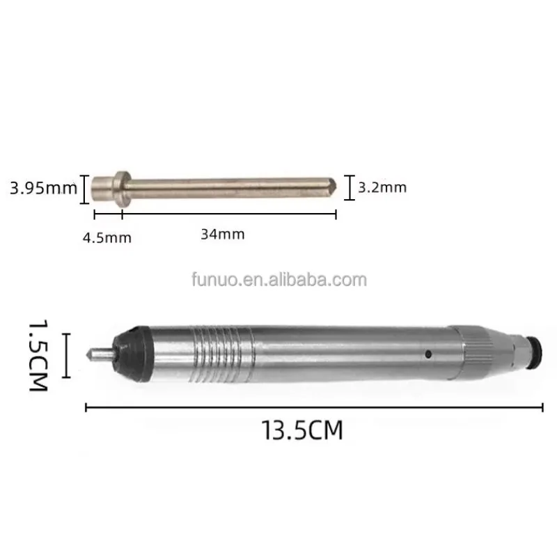 Hot Sale Jewelry Tools Machine Diamond Milling Pneumatic Nail Sand  for Bangle Ring Engraving Diamond Tipped Hammer Tools