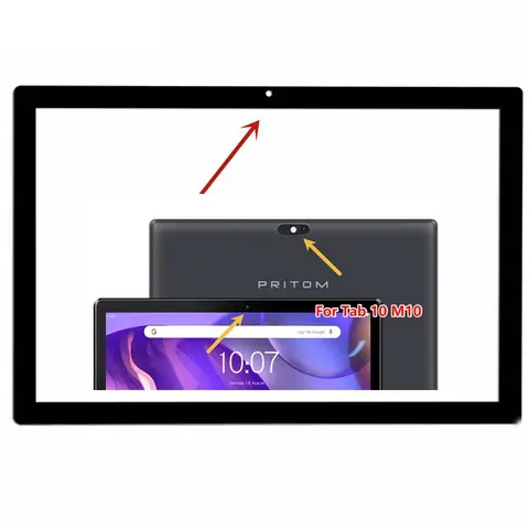 New 10.1Inch For PRITOM TAB 10 M10 Tablet Capacitive Touch Screen Digitizer Sensor Model Lite M10 Replacement Multitouch