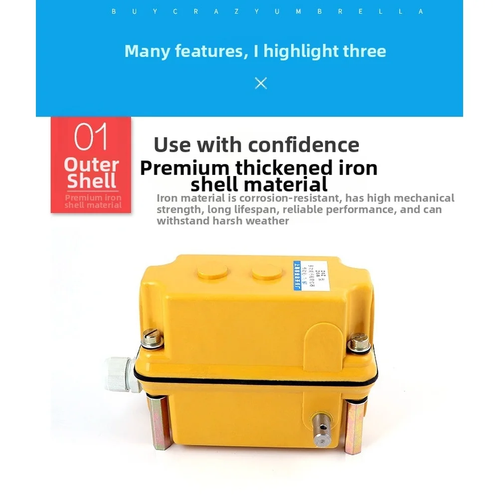 DXZ Type Limit Switch for Tower Crane Travel Limiter with High Protection Rating and Precise Positioning Control